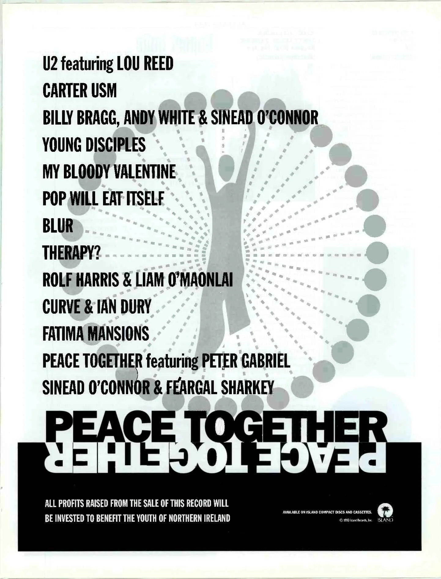 V.A PEACE TOGETHER LP 1993 【公式通販】